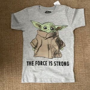 Star Wars baby Yoda boys t-shirt NWT